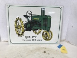 JOHN DEERE TRACTOR SIGN