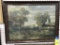 FRAMED GEORGE INNES FARM LANDSCAPE PRINT