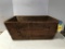 CLINTON-COPELAND CO CONFECTIONERS WOOD BOX