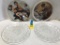 (2) BNORMAN ROCKWELL PLATES & (2) 1980 HOUR OF POWER CHRISTMAS PLATES