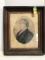 VINTAGE FRAMED MALE PORTRAIT PRINT