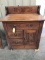 MAHOGANY EASTLAKE COMMODE