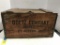 GOETZ COMPANY WOOD SHIPPING CRATE