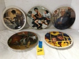 (5) VARIOUS NORMAN ROCKWELL COLLECTOR PLATES