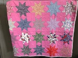 VINTAGE STAR PATTERN QUILT