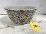 2QT SPONGE STONEWARE MIXING BOWL