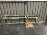 GREEN FOLDING BUCKET BENCH