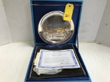 CURRIER&IVES STERLING SILVER PLATE