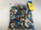 ASSORTED ANTIQUE AKRO AGATE MARBLES