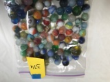 ASSORTED ANTIQUE AKRO AGATE MARBLES