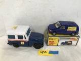 POSTAL TRUCK BANK,PUBLISHERS PATROL TRUCK BANK