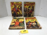 (4) 1930'S DIME WESTERN MAGAZINES & ALL WESTERN MAGAZINES
