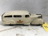 WYANDOTTE TOYS METAL AMBULANCE