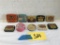 ASSORTED SMALL ADVERTISING TINS