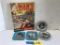 LOT OF RISQUE ASHTRAYS AND MAN'S ACTION MAGAZINE