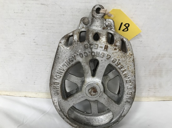 MYERS AND BROS STEEL BARN PULLEY