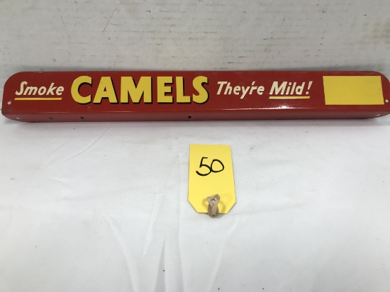 1952 CAMEL CIGARETTE SIGN