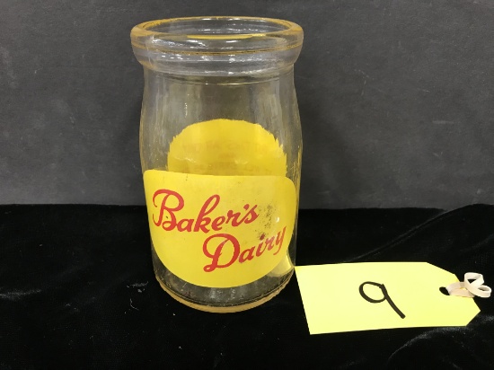 BAKERS DAIRY 12 OZ COTTAGE CHEESE JAR