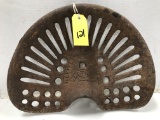 WESTERN ROLLER CAST IRON TACTOR SEAT