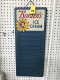 BORDENS ICE CREAM MENU BOARD