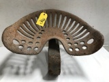 CAST IRON TRACTOR SEAT