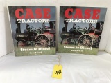 CASE TRACTOR BOOKS  -  STEAM TO DEISEL