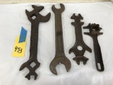 ASSORTED IH BOX WRENCHES