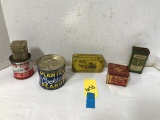 ASSORTED ADVERTISING TINS