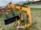 YELLOW HYDRAULIC LOADER FOR A COMPACT TRACTOR
