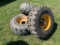 (3) 14X17.5 SKID LOADER RIMS & TIRES