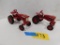 PAIR OF ERTL IH DIE CAST TRACTORS