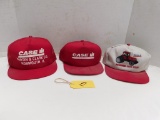 3 CASE IH HATS