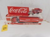 COCA COLA DIE CAST TRACTOR TRAILER