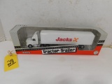 ERTL JACKS DIE CAST TRACTOR TRAILER