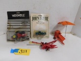 ASSORTED 1:64 SCALE FARM IMPLEMENTS