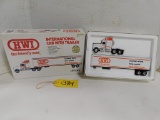 ERTL HWI INTERNATIONAL CAB WITH TRAILER