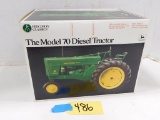 ERTL JOHN DEERE MODEL 70 DIESEL DIE CAST TRACTOR