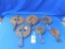 ASSORTED SIZES STOVE DAMPERS