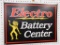 ELECTRO BATTERY CLEANER METAL SIGN