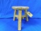 PRIMITIVE PAINTED STOOL