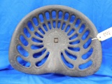 CAST IRON CHAMPION TRACTOR SEAT