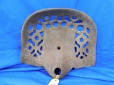 CAST IRON TRACTOR SEAT