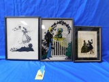 ASSORTED LARGE SILHOUETTES