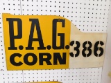 PFISTER 386 SEED SIGN