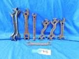 ASSORTED EARLY WRENCHES