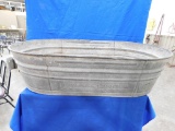 WHEELING GALVANIZED DOUBLE  TUB