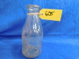 ONE QUART TRI CITY MILK COMPANY MILK BOTTLE