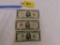 (2) 1963 RED SEAL 5.00 BILLS 1950A 5.00 BILL