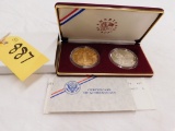 1988 AMERICA IN SPACE COIN SET