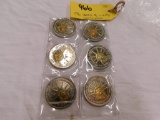 (6) 1986 STATUE OF LIBERTY CENTENNIAL COINS